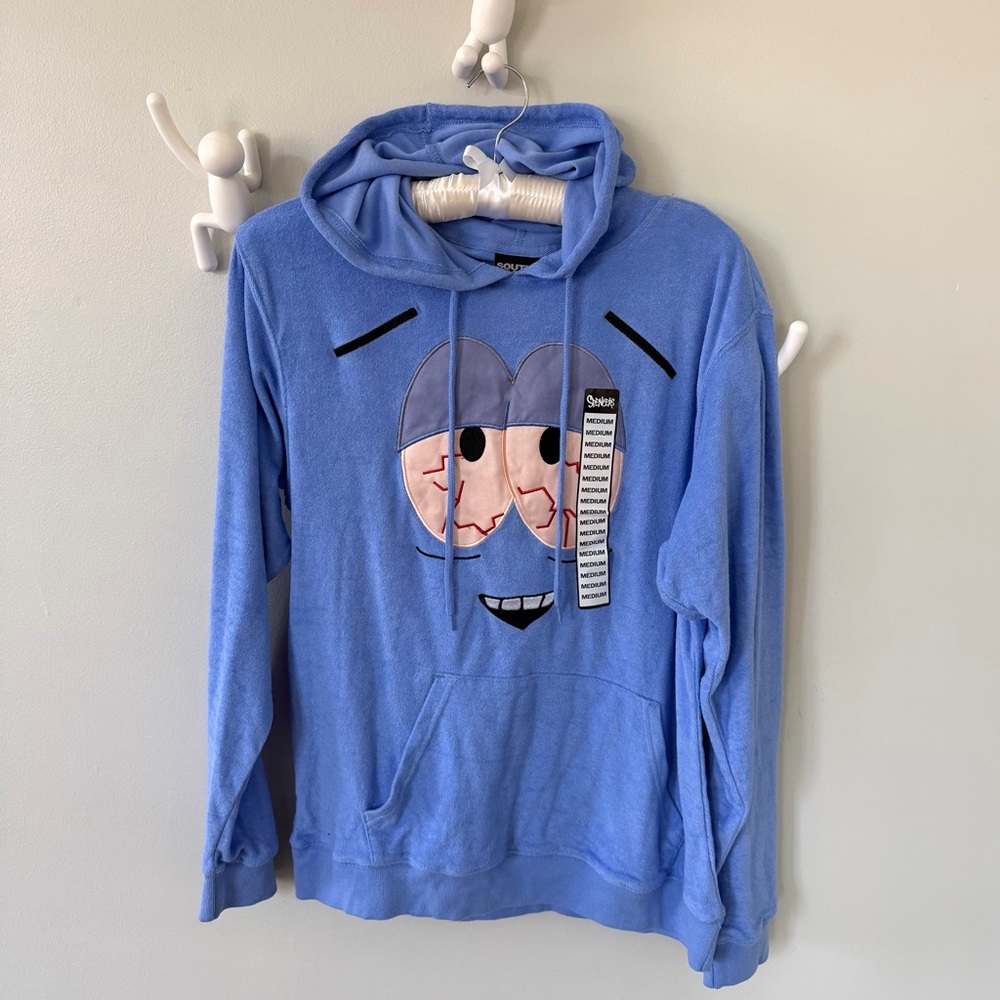 NWT South Park Towelie Terrycloth Hoodie M